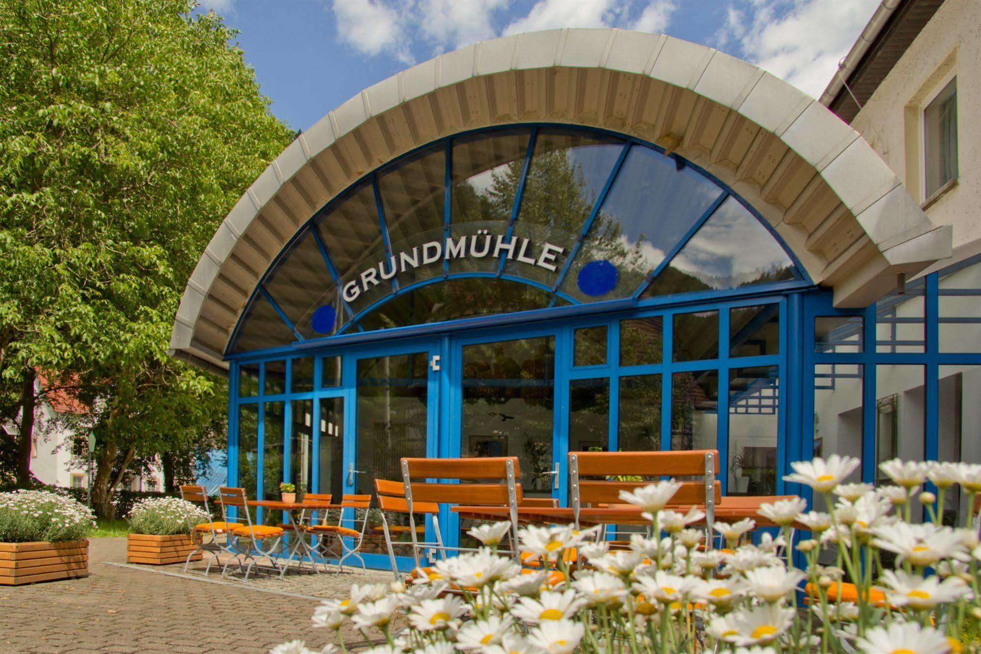 Hotel garni Grundmühle Bad Schandau Exterior foto